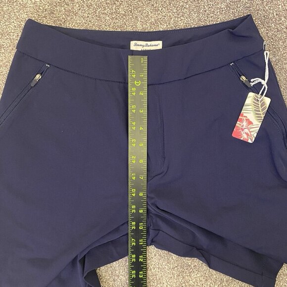 Tommy Bahama Womens Bermuda Shorts Stretch Active Navy Blue Size S - Small - NWT - Picture 9 of 16